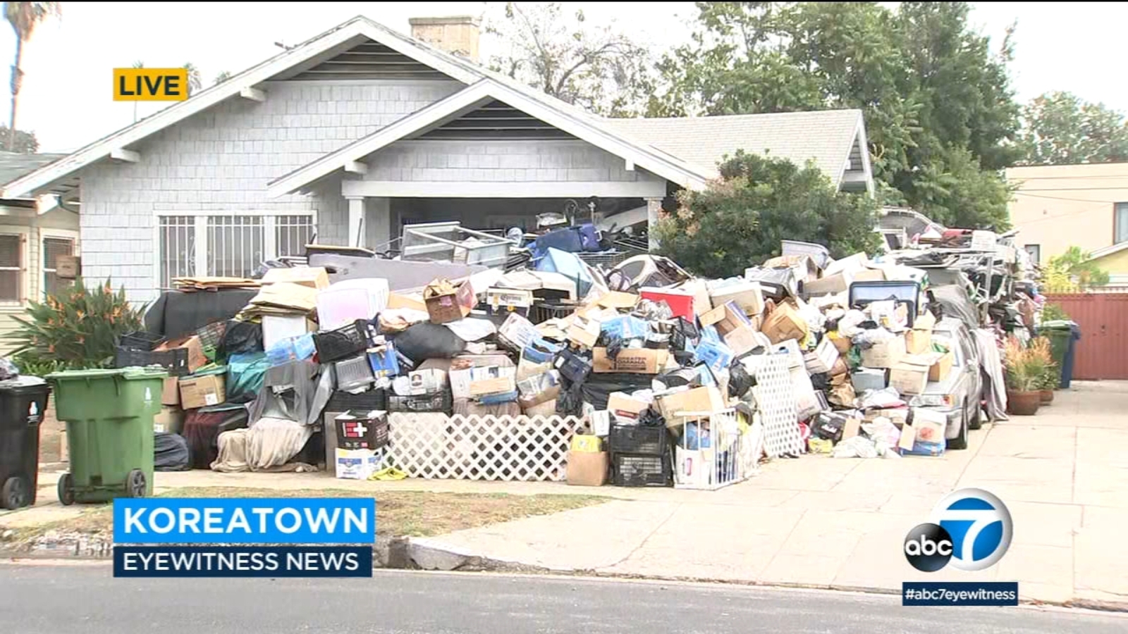 Owner of Koreatown hoarding house agrees to city cleanup ABC7 Los Angeles