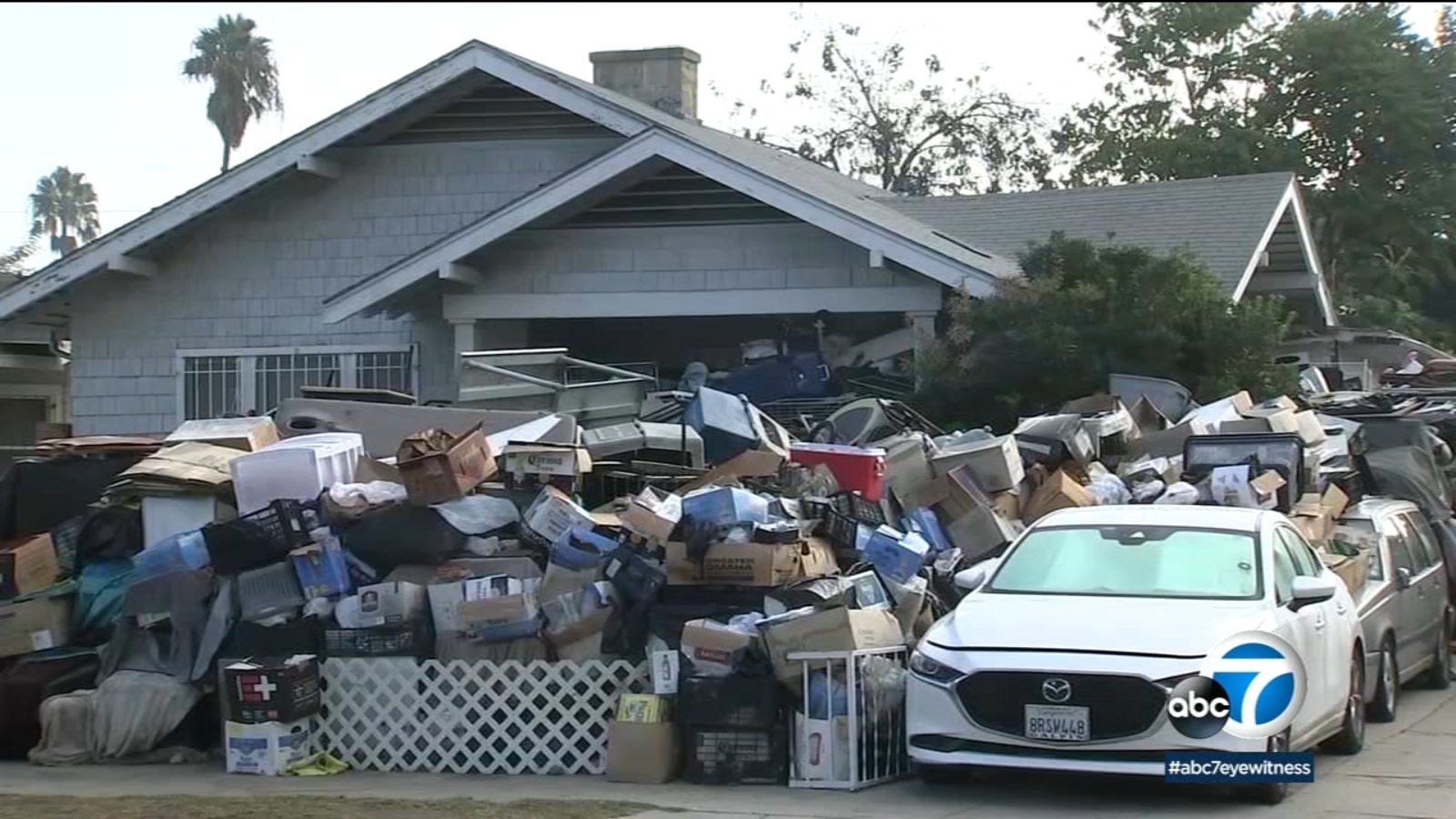 Shocking mess outside Ktown home has been issue for years ABC7 Los