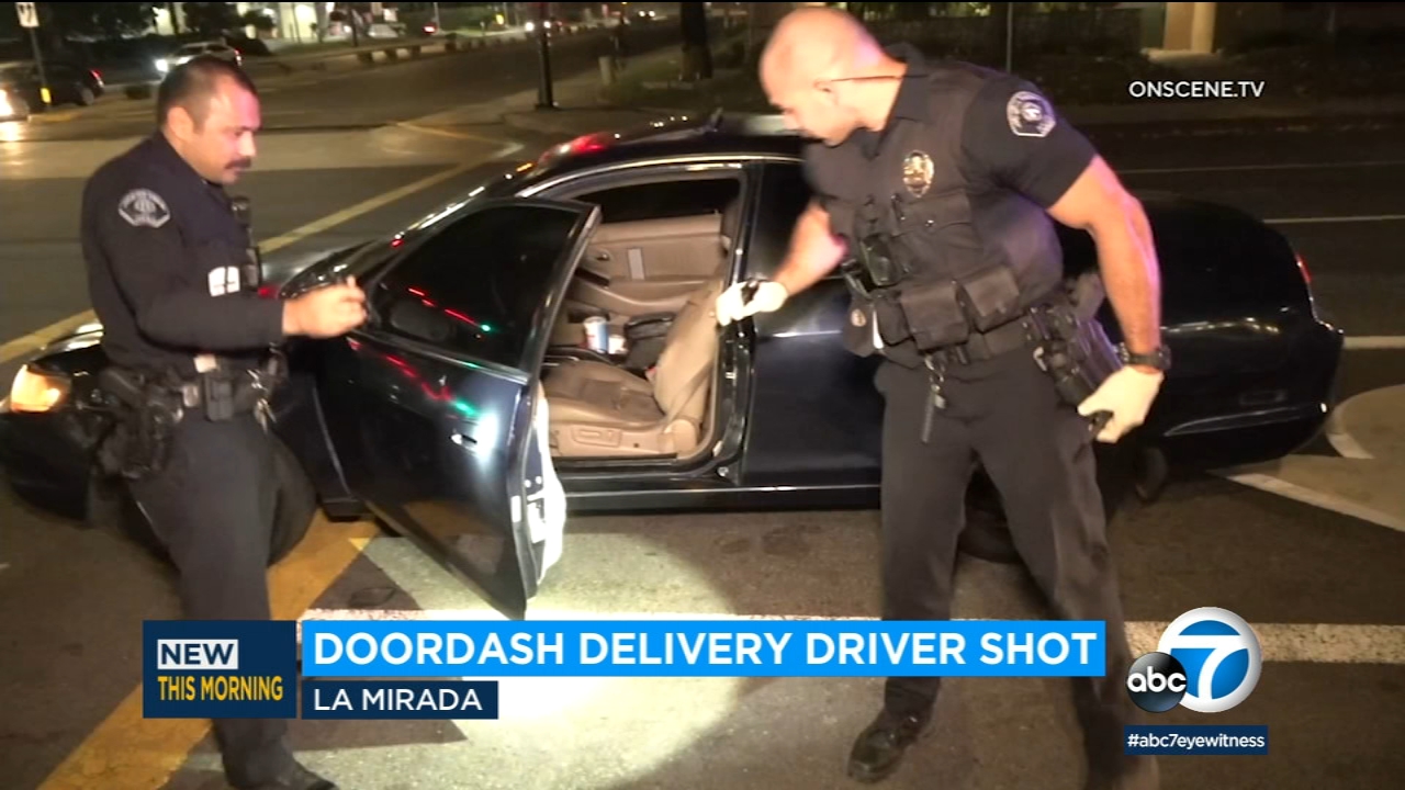 DoorDash delivery driver shot in La Mirada