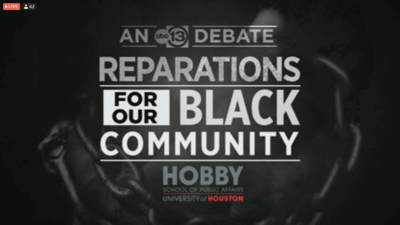 ABC13 hosts national debate on reparations for Black Americans