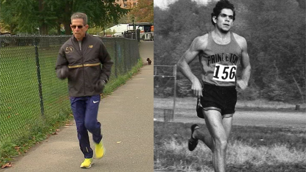 He ran the 1st NYC Marathon; now, he's back for the 50th