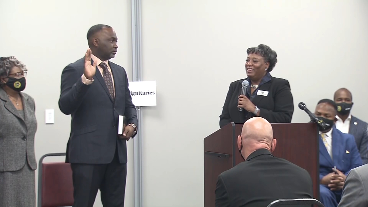 Virgil sworn-in as new Hoke County sheriff