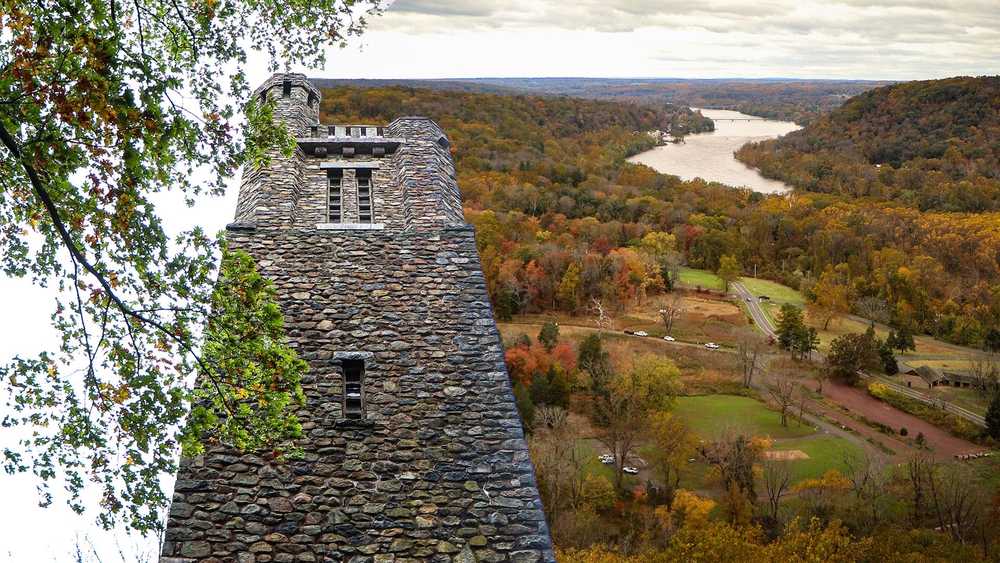 Bowman's Hill boasts breathtaking views of Pennsylvania's fall foliage