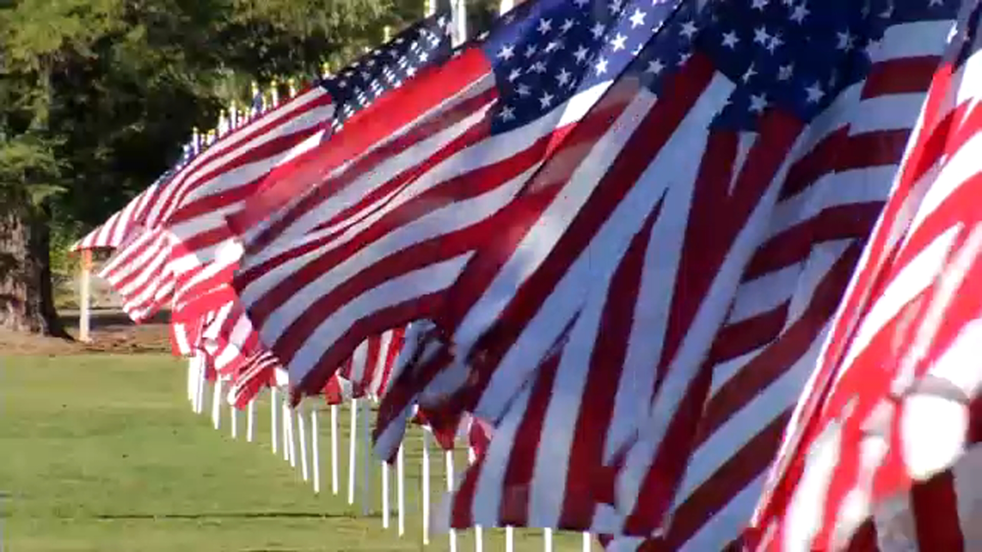 1,500 U.S. flags on display at Merced College ahead of Veterans Day