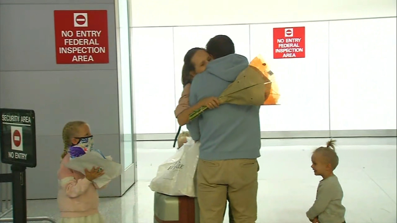 International travelers return to SFO after US lifts ban