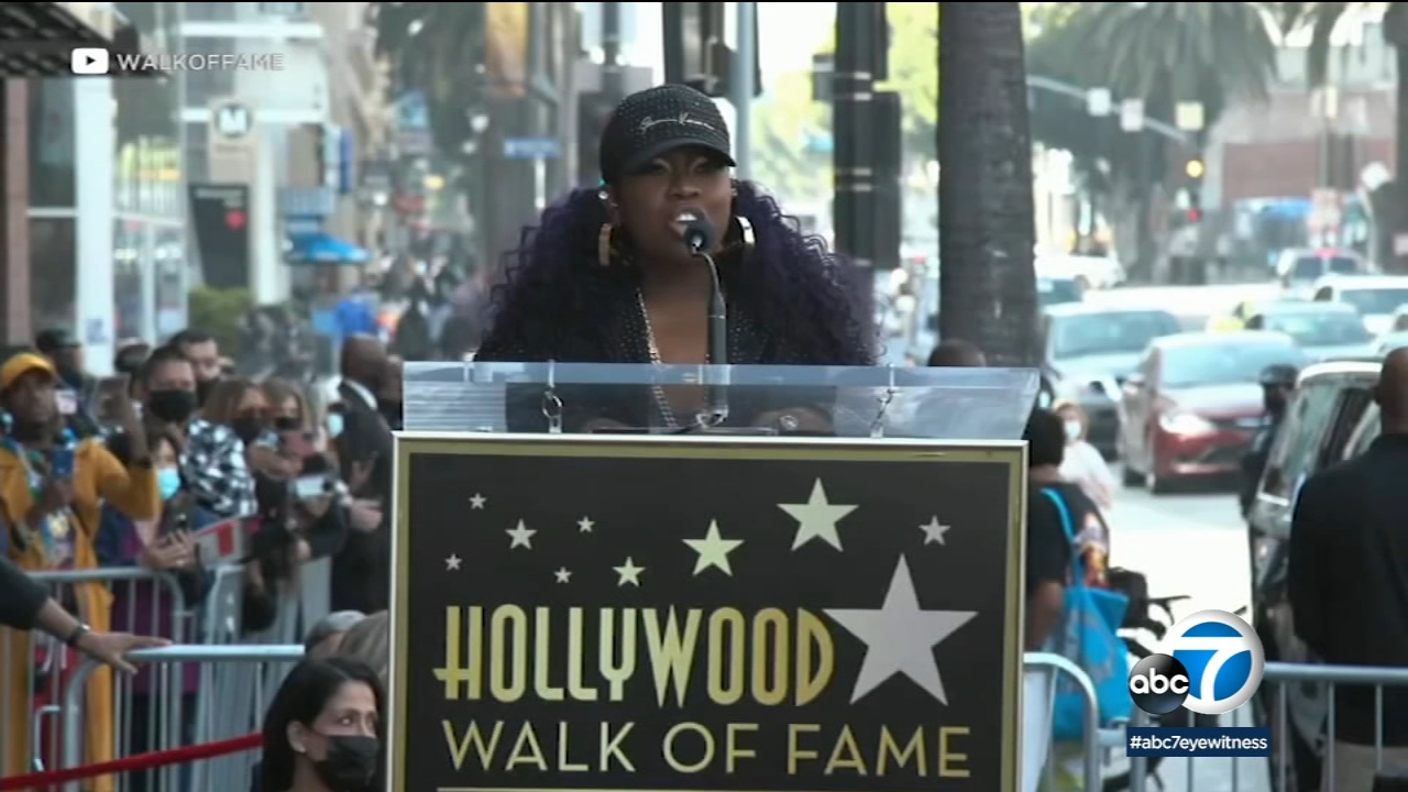 Missy Elliott receives star on Hollywood Walk of Fame