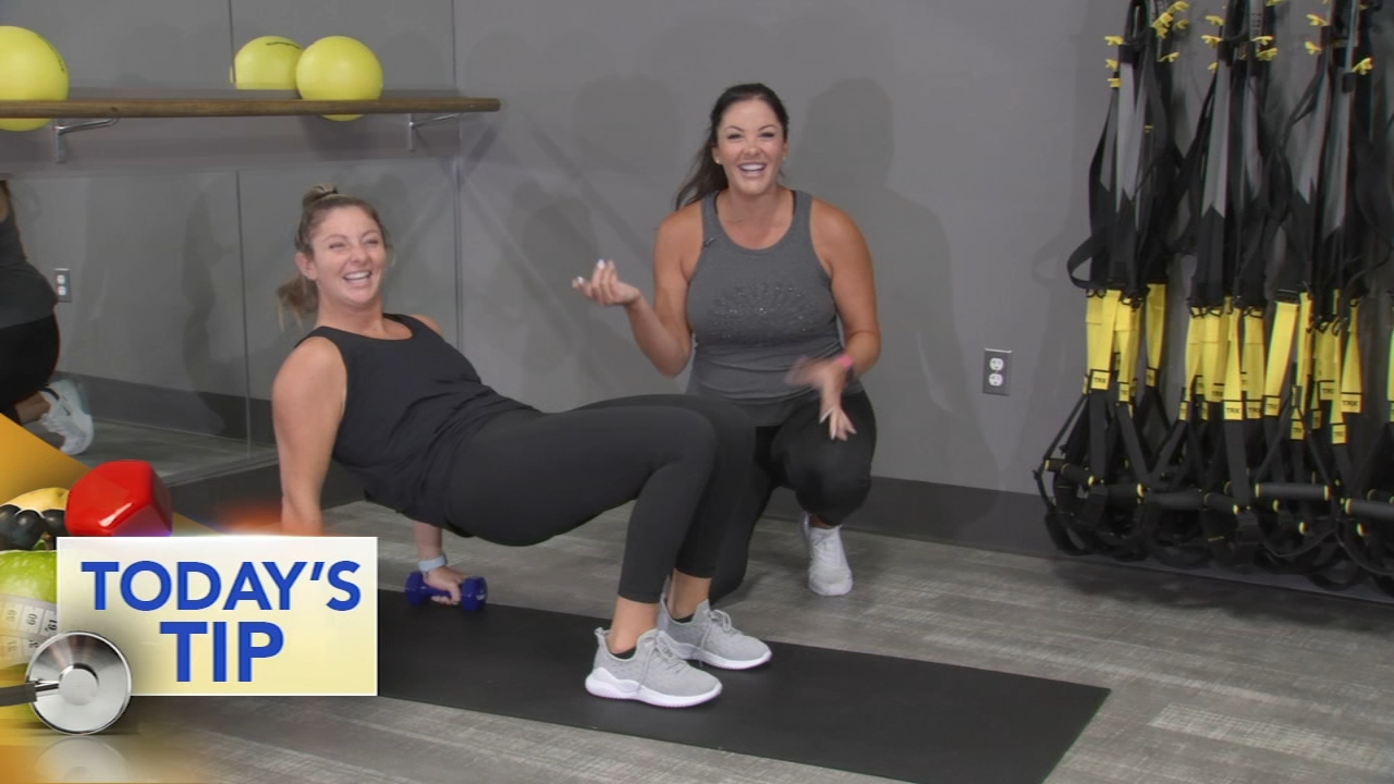 Bridge bicep curl with extension - Today's Tip