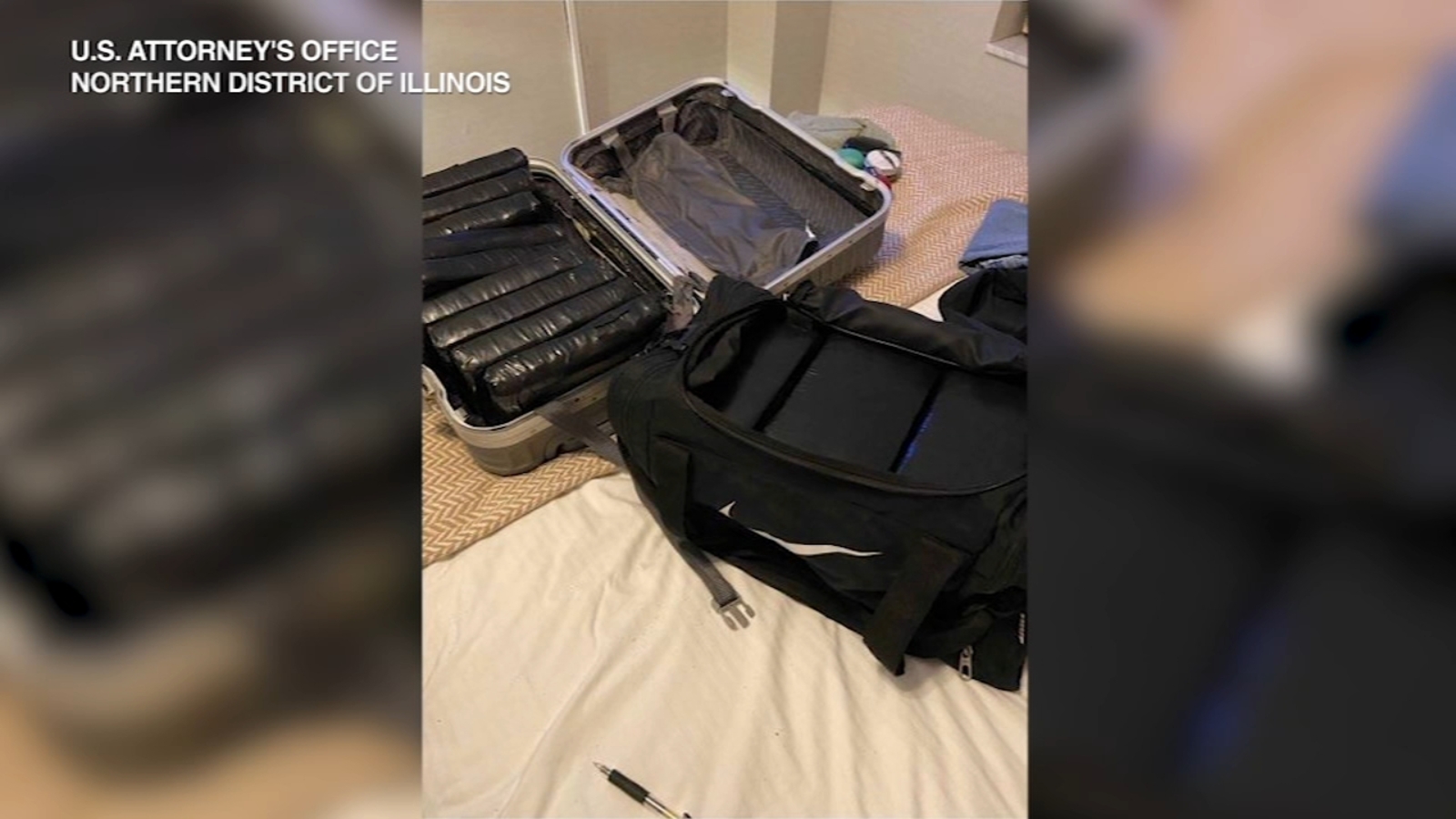 Us Attorney S Office Announces 100 Kilos Of Cocaine Seized In River North Gold Coast Private Plane Also Taken Abc7 Chicago