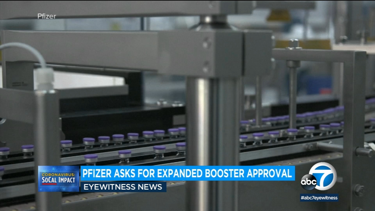 Pfizer looking to expand COVID-19 vaccine booster shots