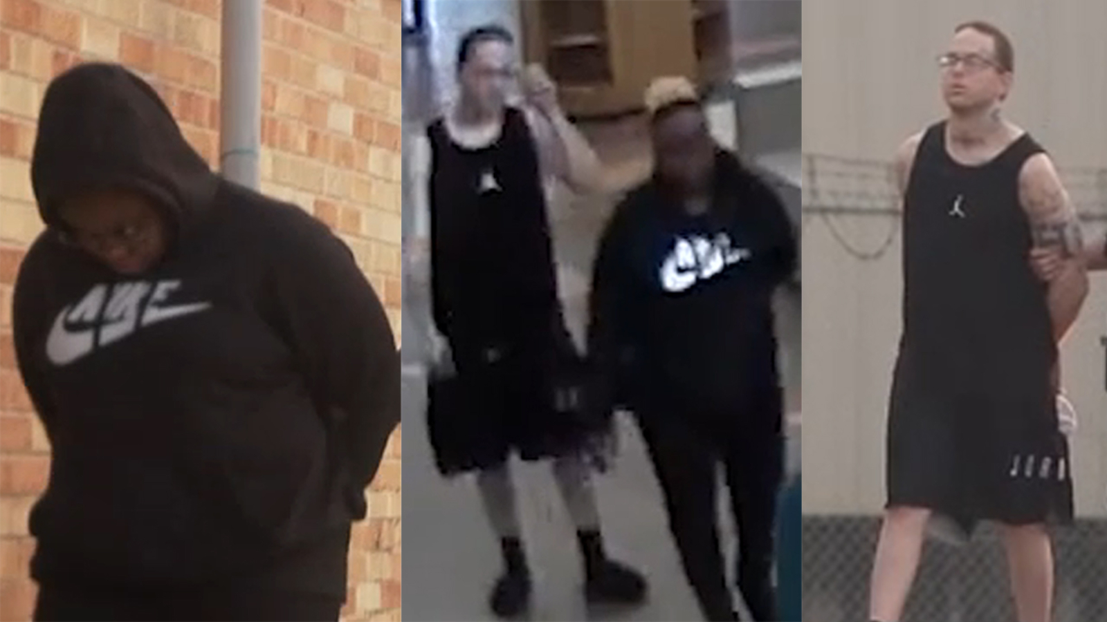 Houston abandoned children Exclusive video shows Gloria Williams and Brian Coulter at library