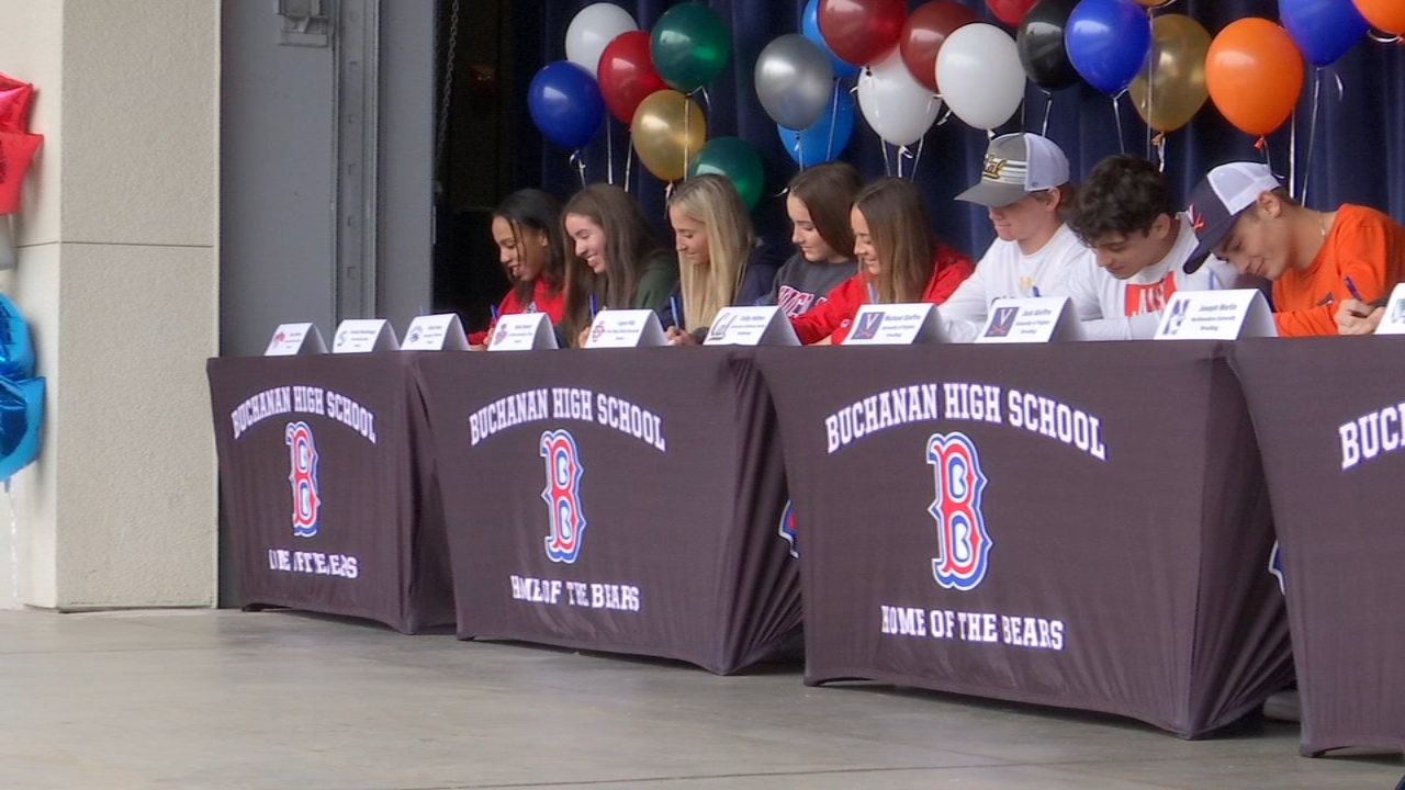 Dozens of local athletes sign letters of intent to play at next level
