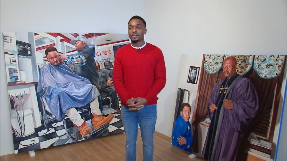 NJ artist whose works depict Black culture opening solo exhibit