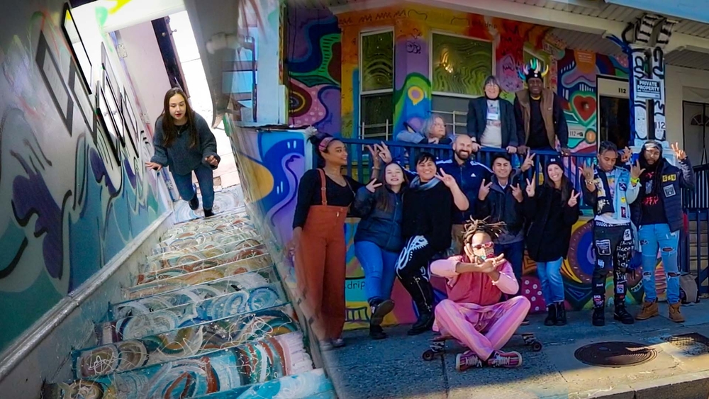AC artists transform vacant house into pop-up art gallery