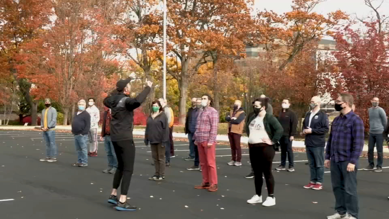 Performers rehearse for 'Parade of Unity' at 6abc