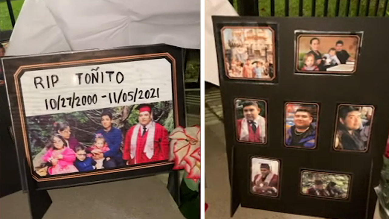 Loved ones hold memorial for Astroworld victim Axel Acosta