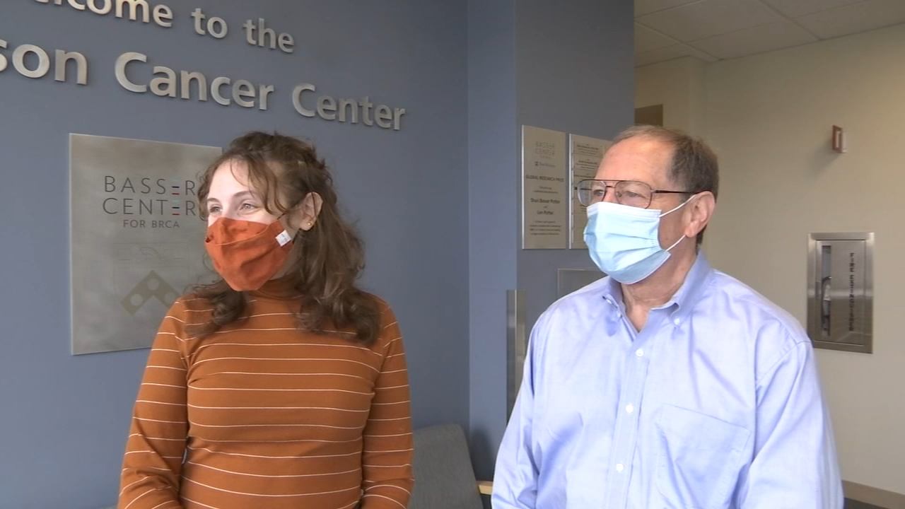 NJ father, daughter get tested for breast cancer gene
