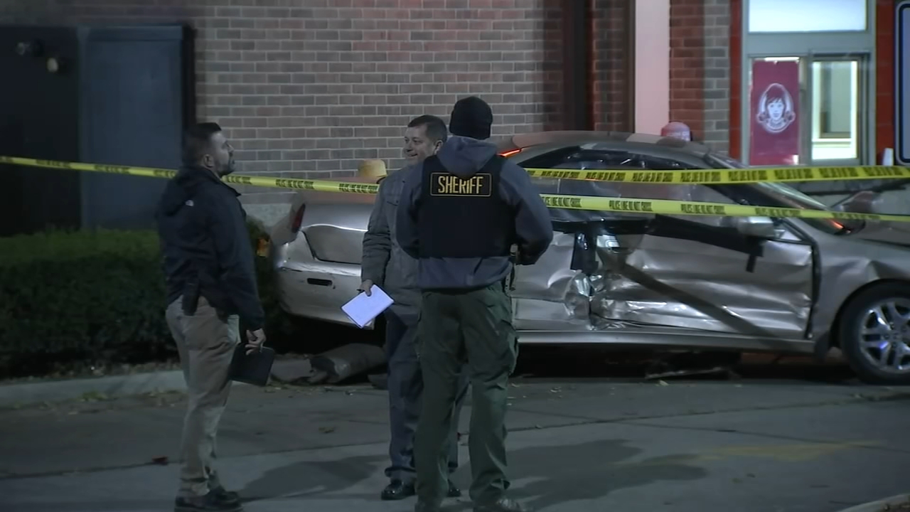 Joliet police shoot suspect who pinned cop between cars near Wendy's
