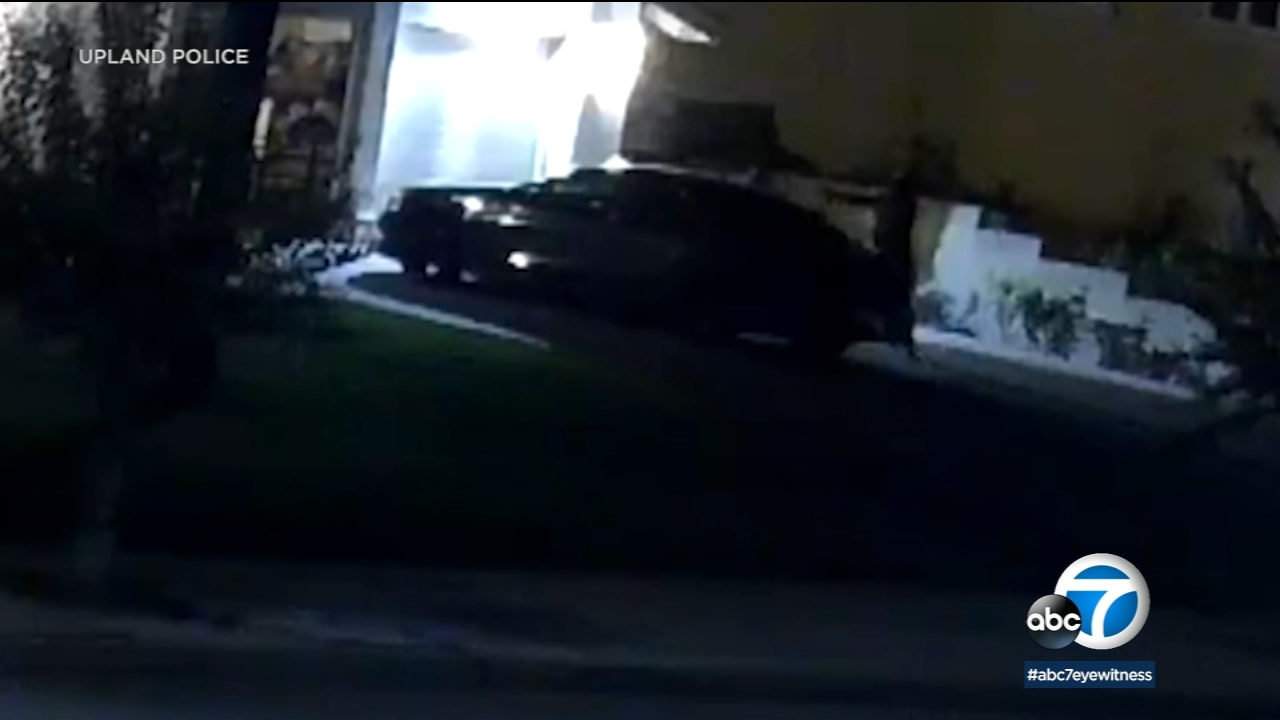 Video: Upland couple followed home, held at gunpoint by robbers