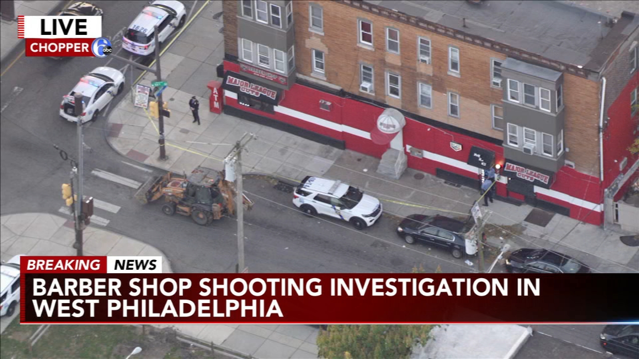 Gunfire rings out inside Philadelphia barbershop; 1 injured