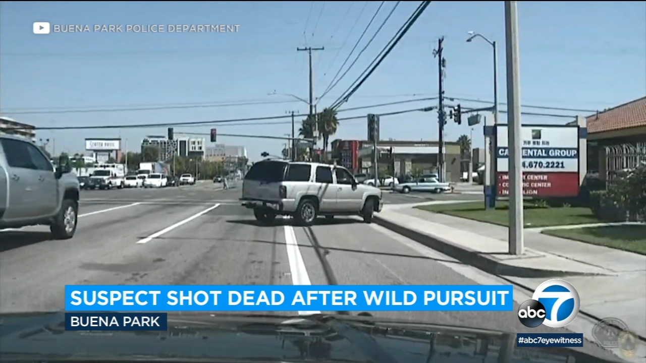 Video captures chase ending in deadly shootout in OC 