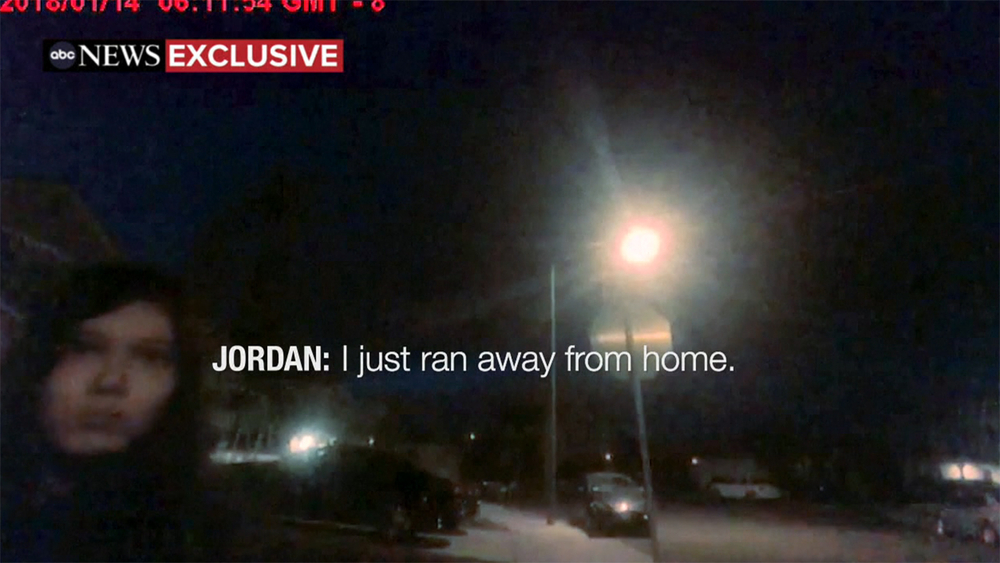 Never-before-seen video reveals moments after Jordan Turpin's escape