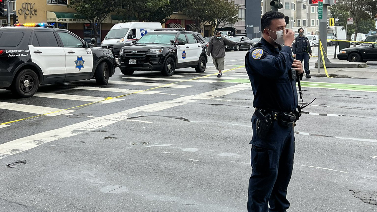 SFPD officer shoots, kills man with knife, police say