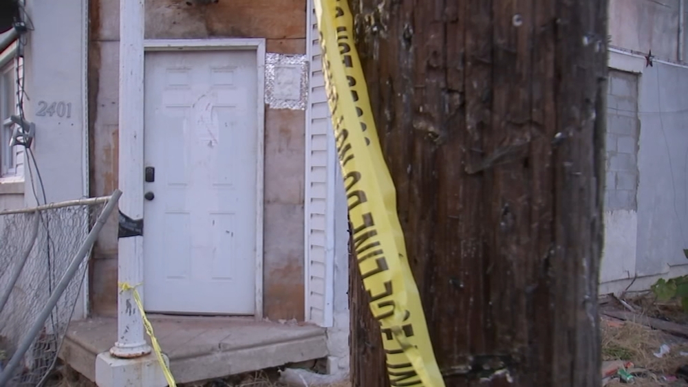 North Philly block captain's home crumbles next to new construction
