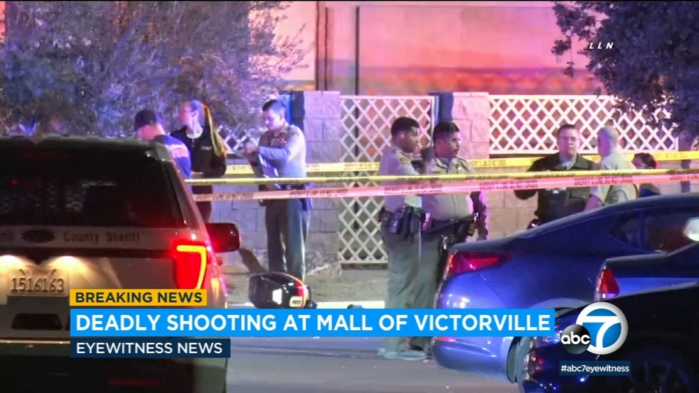 1 killed, 2 wounded in shooting outside Victorville mall, police say