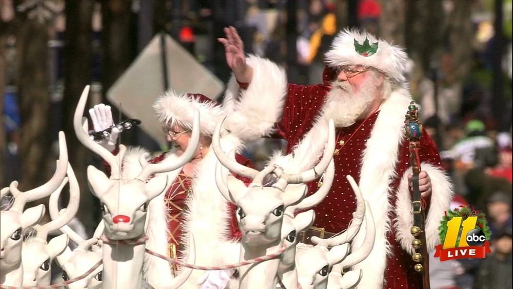 WATCH: Raleigh Christmas Parade 2021