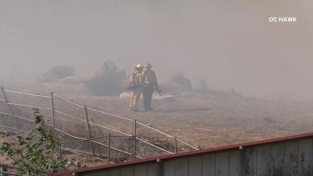 Riverside: Off-road vehicle ignites 3-alarm brush fire amid gusty wind