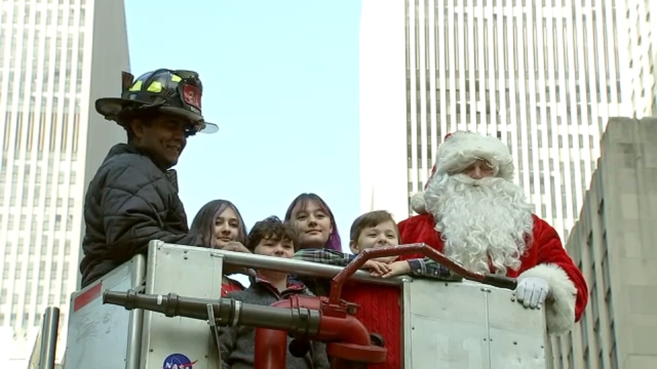 FDNY brings holiday cheer to families of fallen firefighters