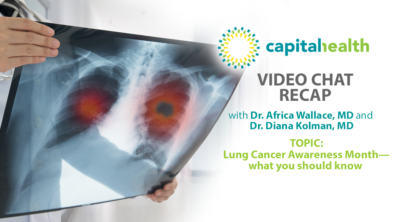 CHAT RECAP: Lung Cancer Awareness Month-what you should know 