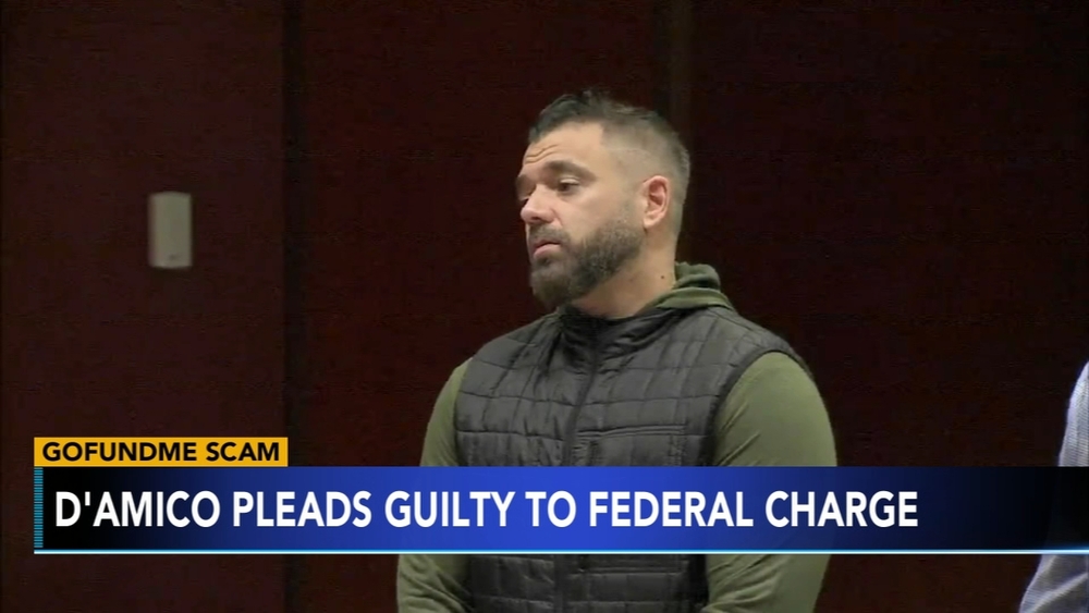 Man in GoFundMe scam pleads guilty to federal charge