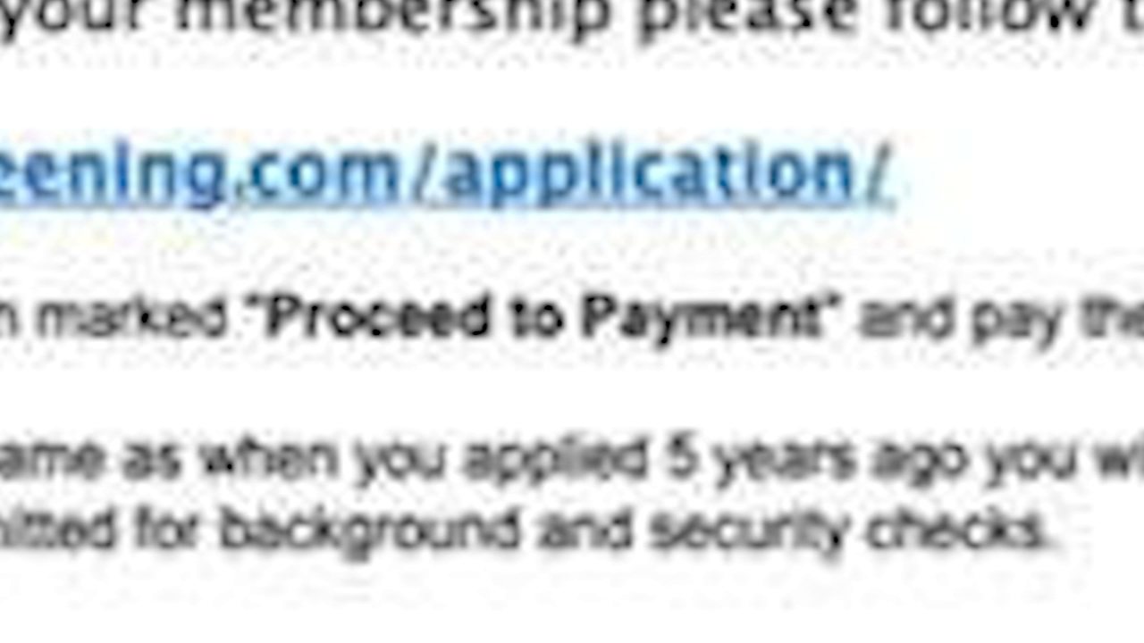 TSA PreCheck scam email out to take your money