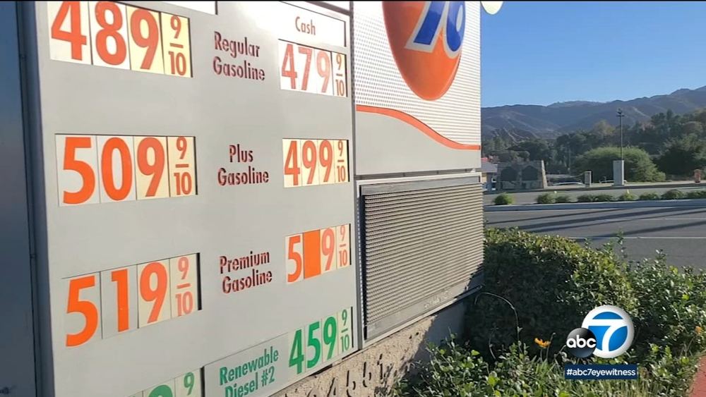 Thanksgiving travel rush underway amid high gas prices in LA County 