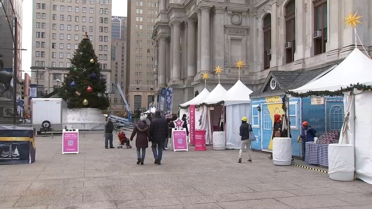 Christmas Village opens, many customers opting to shop local this year
