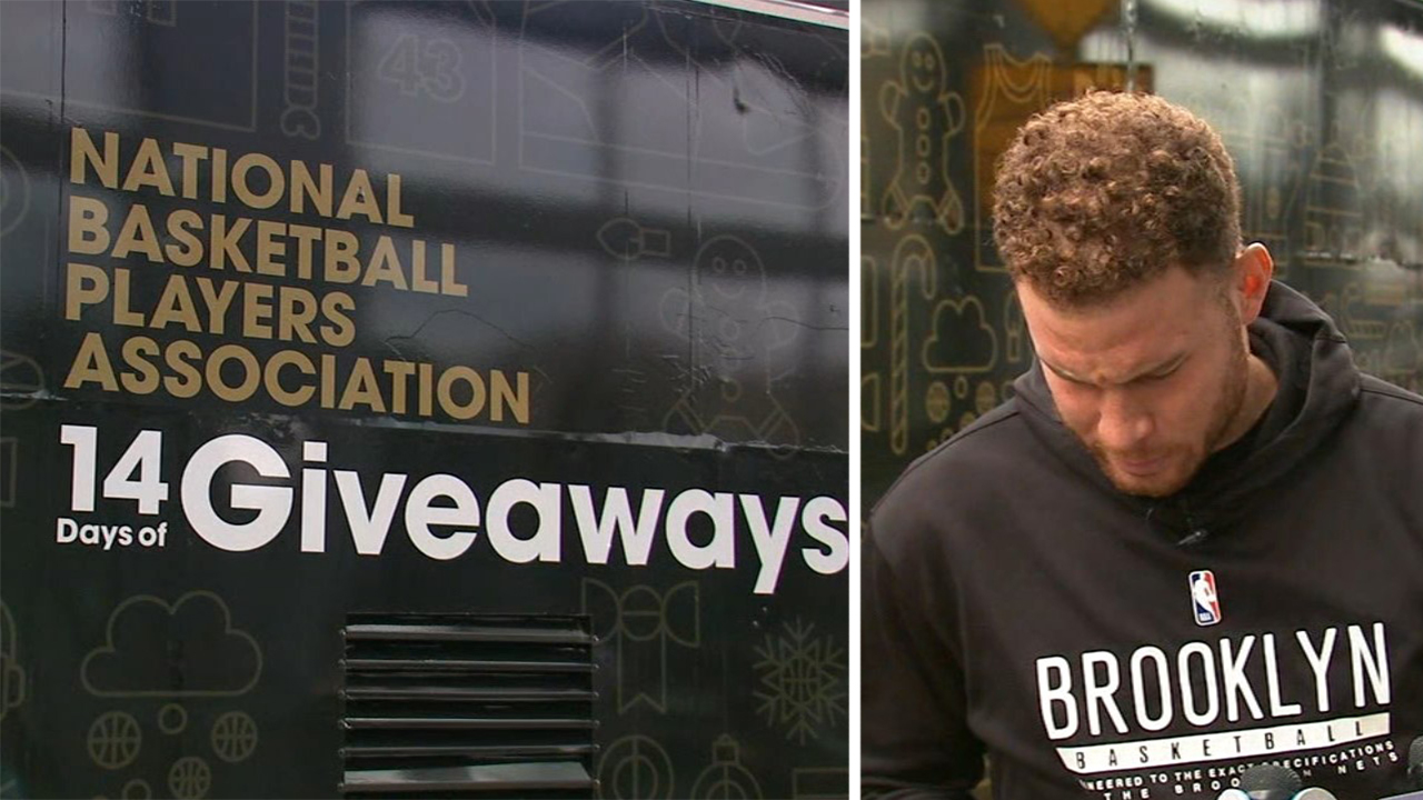 Nets star Blake Griffin kicks off 14-day holiday prize giveaway