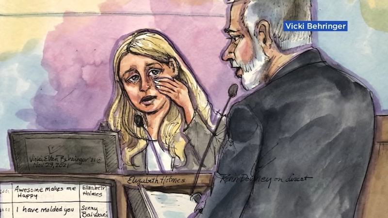 theranos fraud trial elizabeth holmes accuses  boyfriend