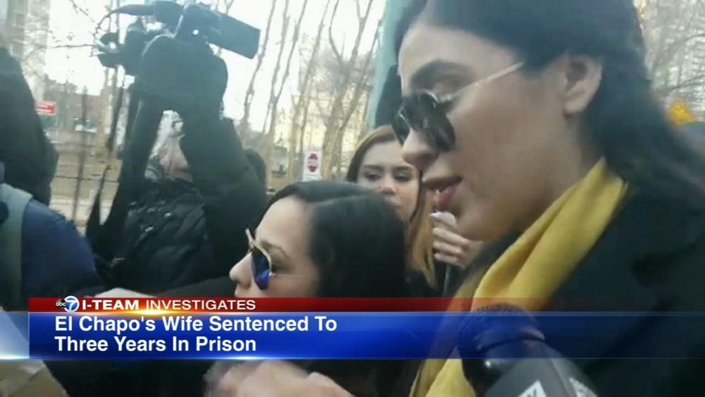 'El Chapo' Guzman's wife sentenced to US prison