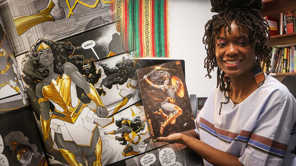 Professor pens Philly-inspired 'Wonder Woman' comic