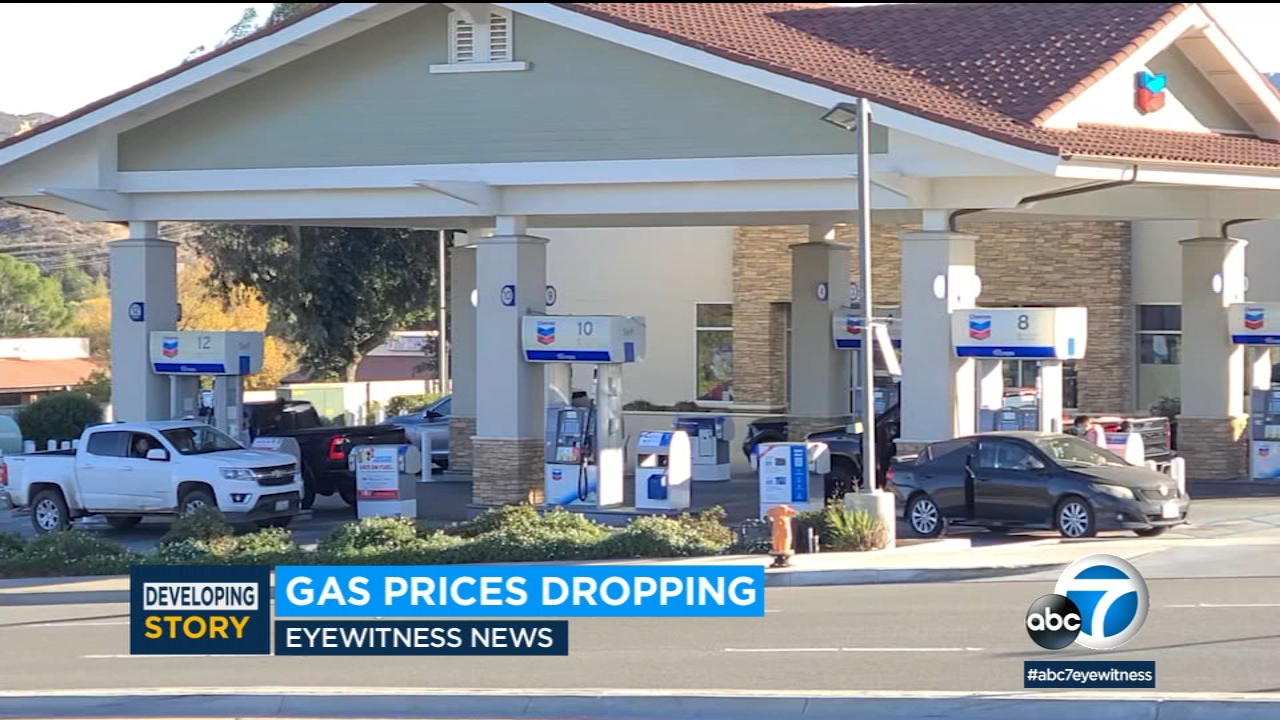 Streak of dropping LA County gas prices ends at 8 days