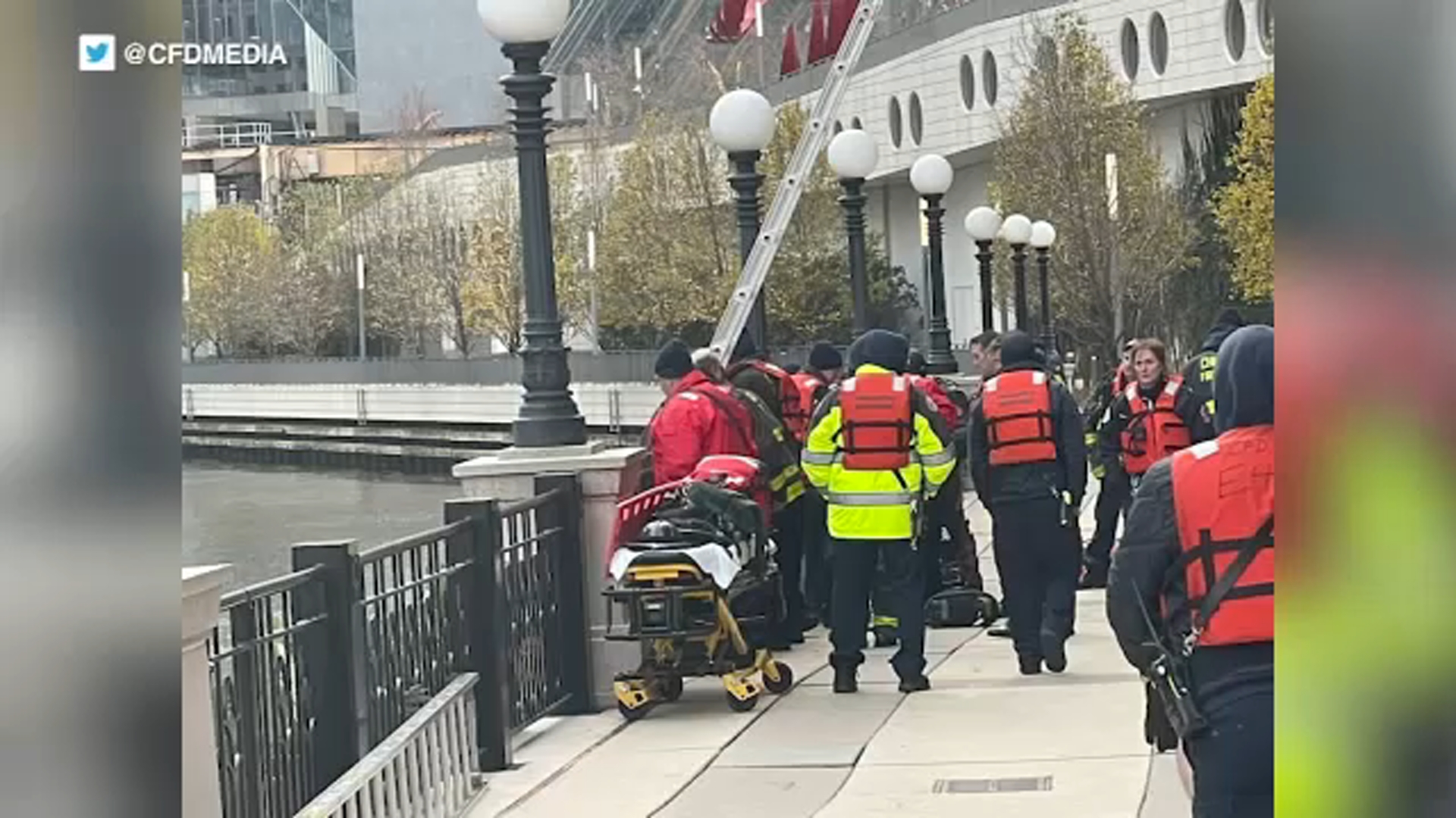 Man pulled from Chicago River likely fell in, CFD says
