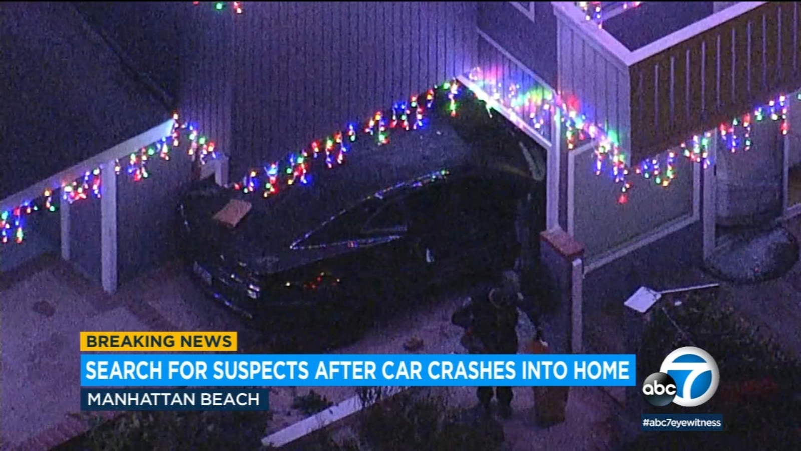 Manhattan Beach police searching for burglary suspects after Camaro