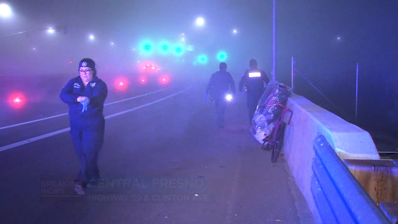 Man hospitalized after hit-and-run crash in central Fresno
