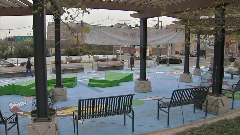 Interactive  ground mural creates safe space for kids to play in Chinatown
