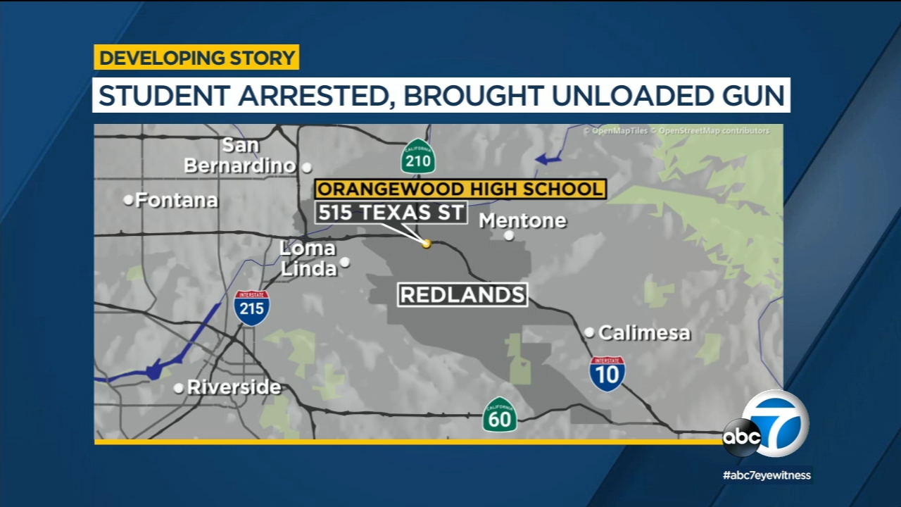 Student arrested after 'ghost gun' found on campus: Redlands police
