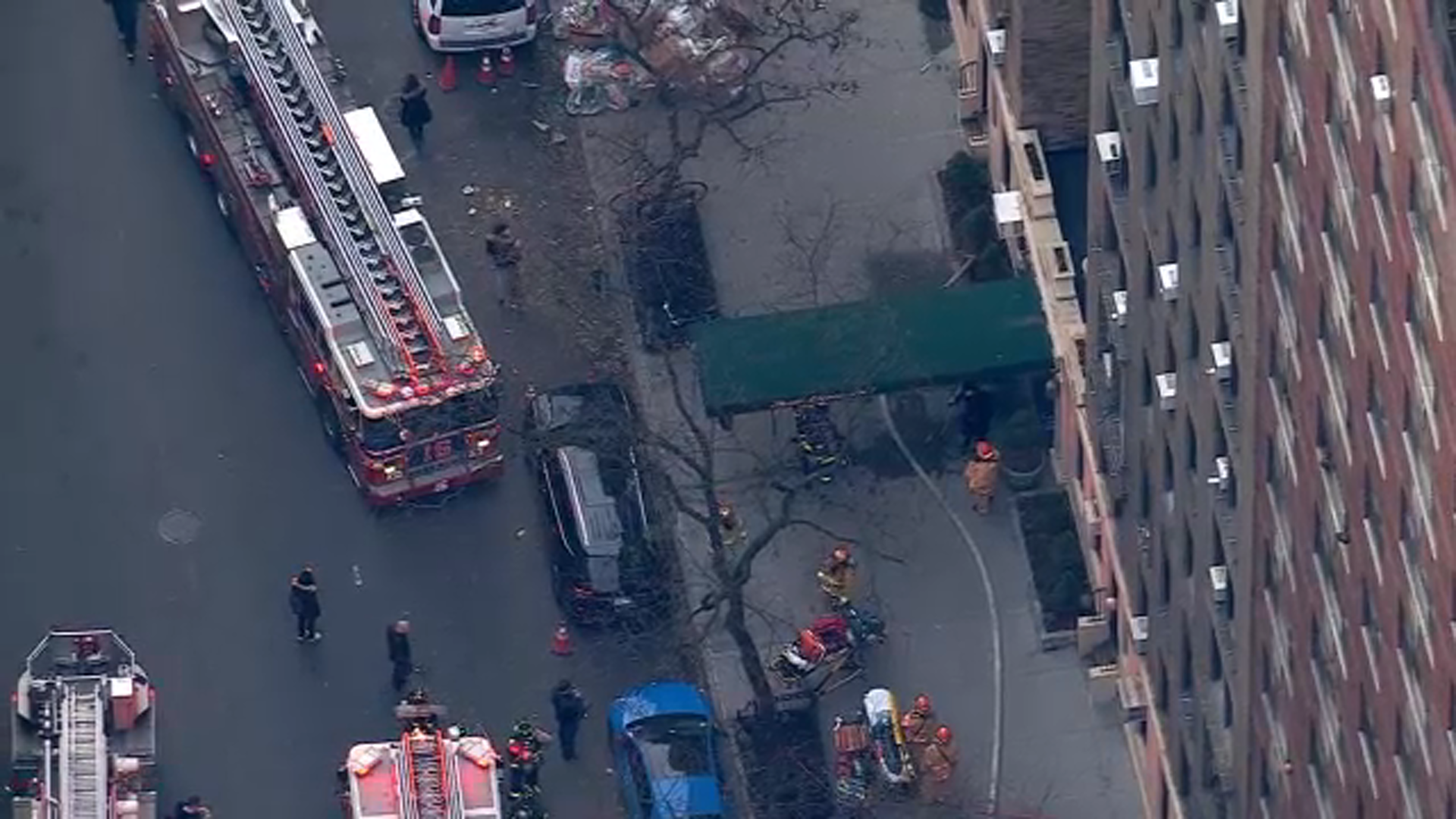 At least 3 injured in apartment fire in NYC