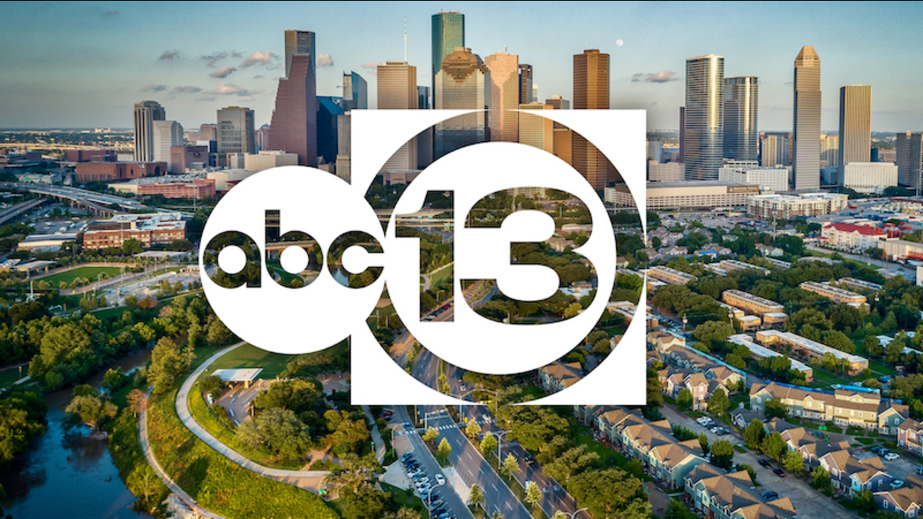 Houston police officers responding to a shooting scene in northeast Houston
