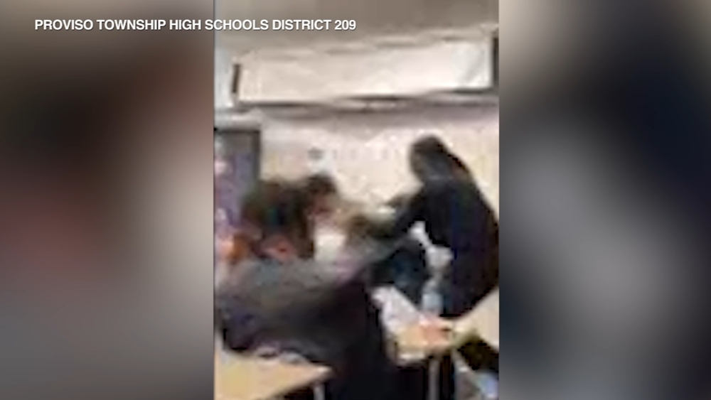 Video shows Proviso West school employee assaulting student