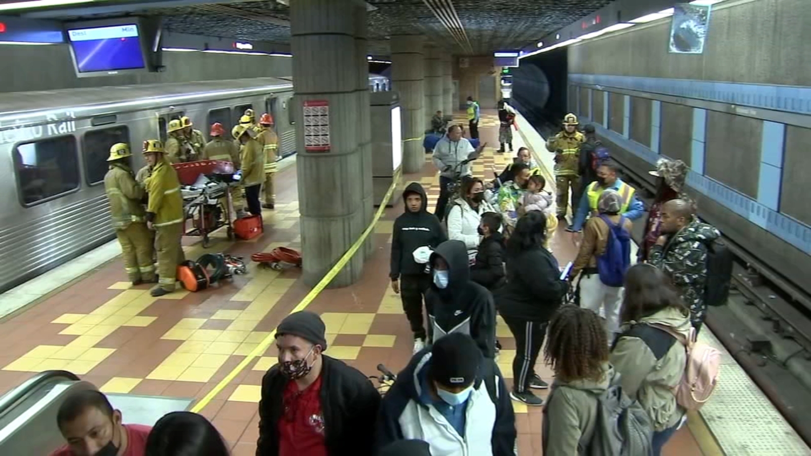 Man killed by Metro train at Hollywood station ABC7 Los Angeles